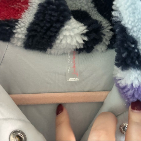 NWT Free People Hit The Slopes Printed Pullover Stand Out Never Still - Picture 5 of 6